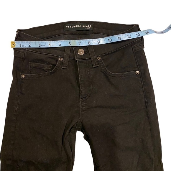 Veronica Beard Brooke 8.5” Skinny Jeans in Raven size 25 - Picture 8 of 8